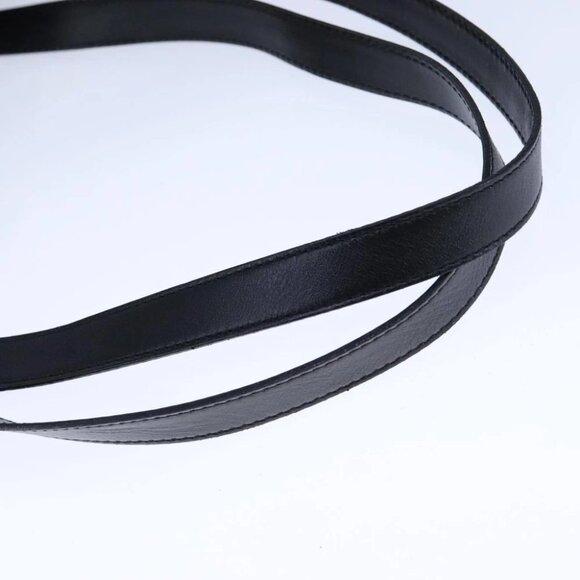 CELINE Macadam Canvas Tote Bag PVC Leather Black Gold Auth 106873V - Picture 7 of 15